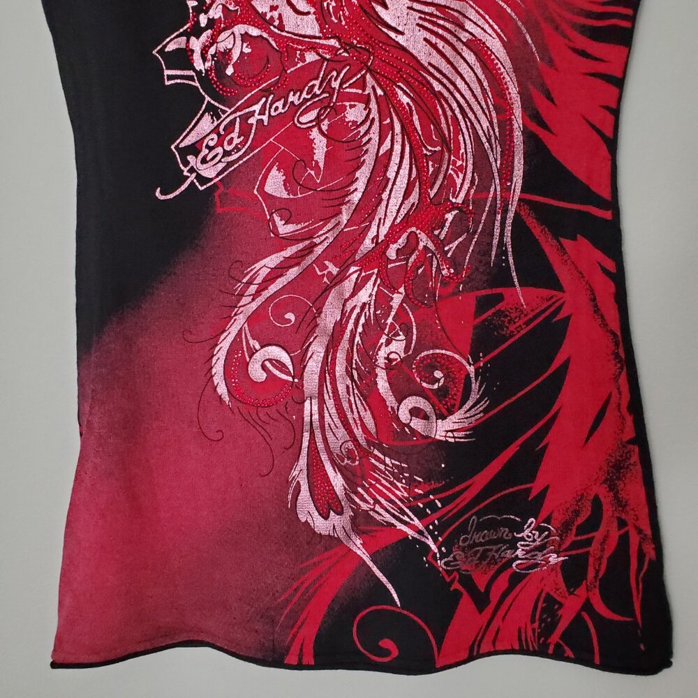 Ed Hardy V-neck t-shirt - Picture 8 of 11